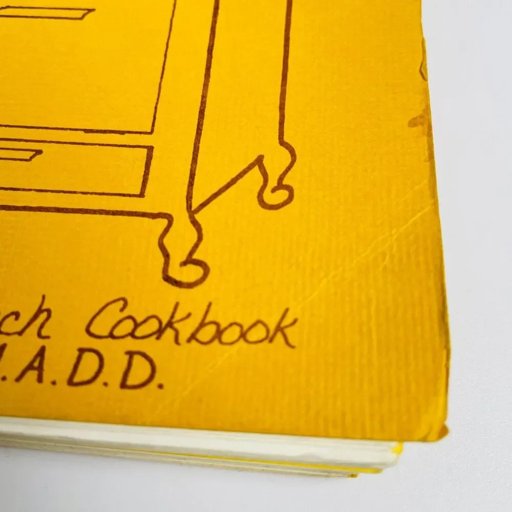 Home on the Range Cookbook  1980s Spiral Bound MADD Donation Omaha NE